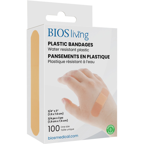 Bandages hydrofug&eacute;s, Rectangulaire/carr&eacute;e, 3", Plastique, St&eacute;rile PB Rental Co. Ltd.