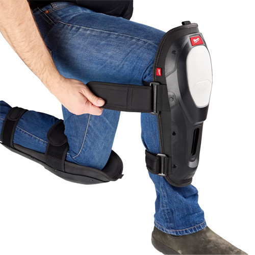 Dynamic Flooring Knee Pad, Hook and Loop Style, Plastic Caps, Foam Pads PB Rental Co. Ltd.