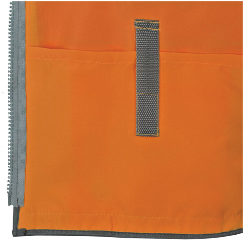 Pioneer Mesh Back Zip Front Surveyor Safety Vest, High Visibility Orange, Small, Polyester PB Rental Co. Ltd.