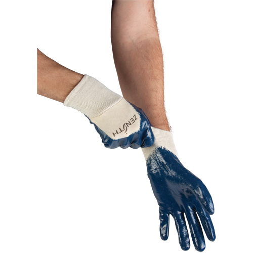 Medium-Weight Interlock Lined Gloves, 9/Large, Nitrile Coating, Cotton Shell PB Rental Co. Ltd.