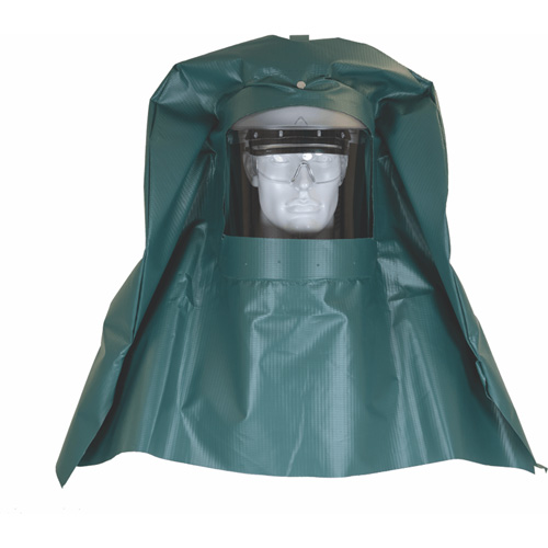 Cagoule anti-&eacute;claboussures chimiques et casquette rigide avec visi&egrave;re r&eacute;sistante aux produits chimiques PB Rental Co. Ltd.