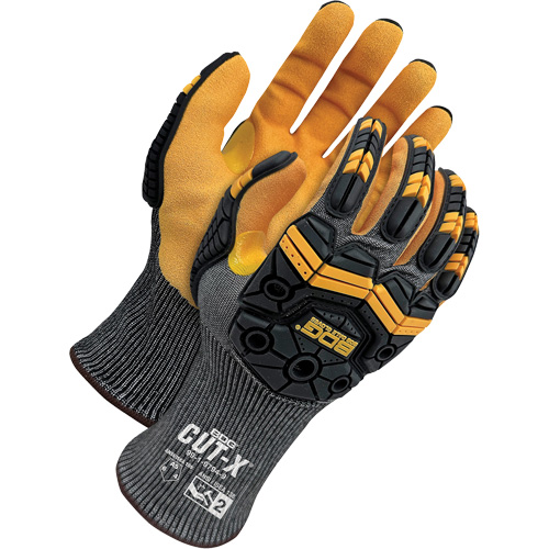 Cut-X&reg; Cut-Resistant Touchscreen Impact Gloves, 9, Foam Nitrile Palm, Elastic Cuff PB Rental Co. Ltd.