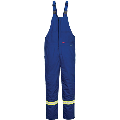 Pantalon &agrave; bavette isol&eacute; 88/12 Bizflame, Coton/Nylon, Moyen (grande taille), Bleu PB Rental Co. Ltd.