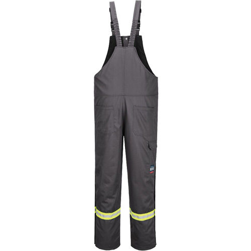 Pantalon &agrave; bavette isol&eacute; 88/12 Bizflame, Coton/Nylon, Petit, Gris PB Rental Co. Ltd.