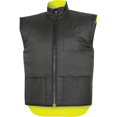 5057 Pioneer&reg; Yukon 7-in-1 Waterproof Winter Safety Parka, Polyester, Black/High Visibility Lime-Yellow, X-Small PB Rental Co. Ltd.