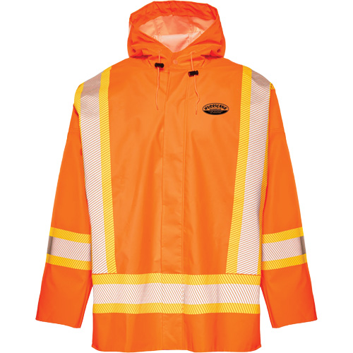 R804 Hurricane Rain Jacket, Small, High Visibility Orange PB Rental Co. Ltd.