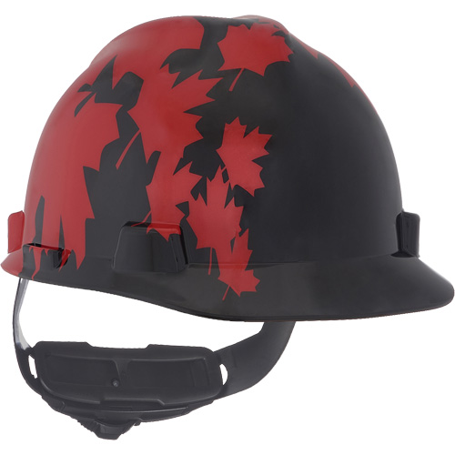 Casque sp&eacute;cialis&eacute; V-Gard, Suspension Rochet, Noir/Rouge PB Rental Co. Ltd.