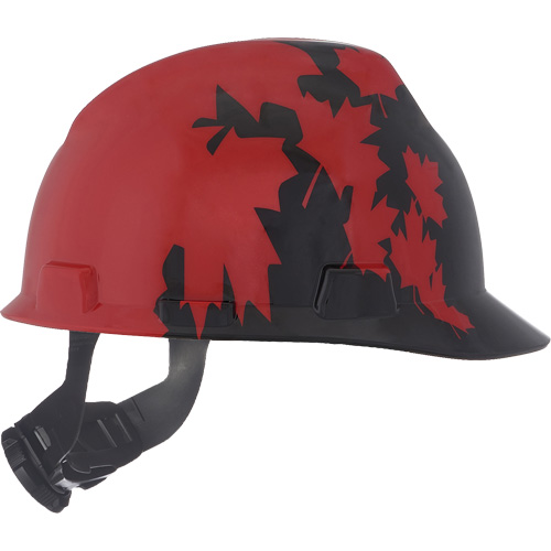 Casque sp&eacute;cialis&eacute; V-Gard, Suspension Rochet, Noir/Rouge PB Rental Co. Ltd.