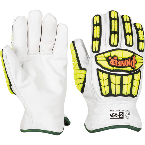 Cut and Impact-Resistant Gloves, Small, Goatskin Palm, Gauntlet Cuff PB Rental Co. Ltd.