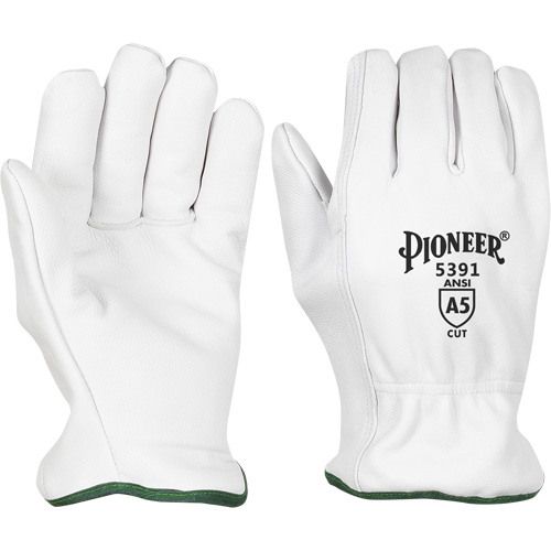 Cut-Resistant Driver's Gloves, Small, Grain Goatskin Palm PB Rental Co. Ltd.