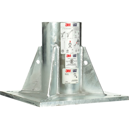 DBI-SALA&reg; Confined Space Floor Mount Base, Galvanized PB Rental Co. Ltd.