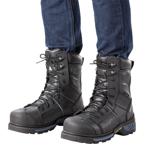 Ice Monster Men's Safety Boots, Leather, Puncture Resistant Sole, Size 8-1/2 PB Rental Co. Ltd.