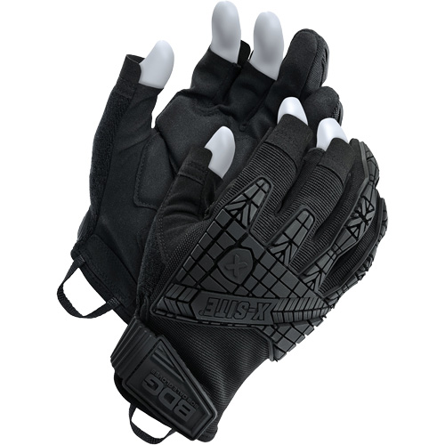 X-Site&reg; Impact Trigger Finger Gloves, Suede Palm, Size X-Small PB Rental Co. Ltd.