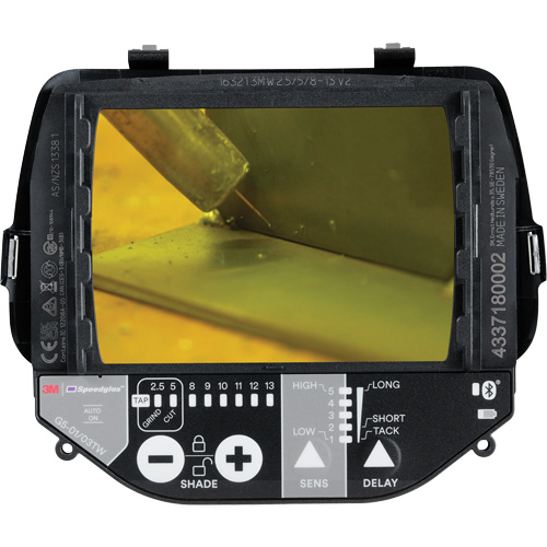 Speedglas G5 Auto-Darkening Filter for Tack Welding, 2-4/5" W x 4-1/4" H Viewing Area, For Use With G5-01 and G5-03 helmets PB Rental Co. Ltd.