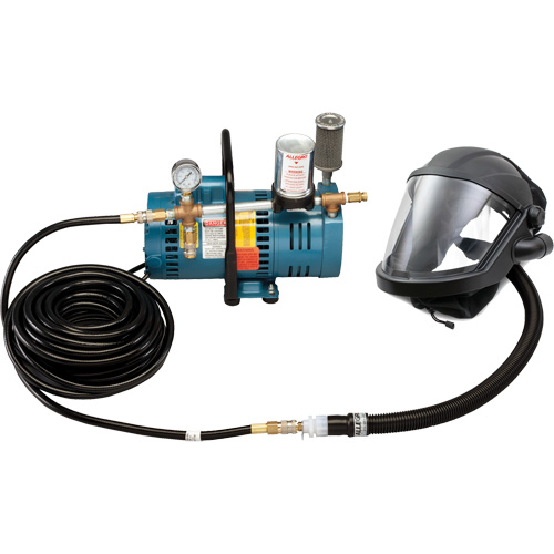 1-Worker MAXSHIELD&reg; Supplied Air Shield System PB Rental Co. Ltd.