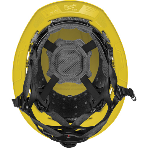 Casque de s&eacute;curit&eacute; &agrave; bordure complet BOLT, R&eacute;pond aux normes CSA type 2, Suspension Rochet, Non ventil&eacute; PB Rental Co. Ltd.