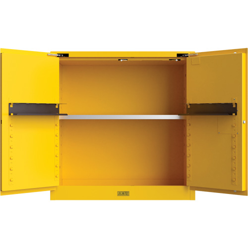 Utili-Guard+ Flammable Safety Cabinet, 30 gal., 1 Door, 43" W x 44" H x 22" D PB Rental Co. Ltd.