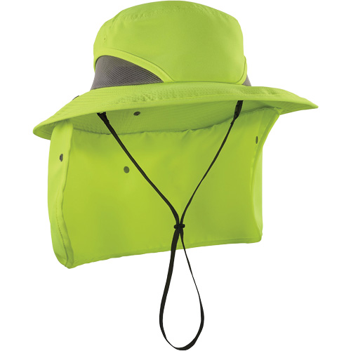 Chapeau de garde forestier 8934 Chill-Its avec prot&egrave;ge-nuque, grand/tr&egrave;s-grand, Lime haute visibilit&eacute; PB Rental Co. Ltd.