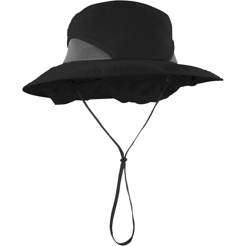 Chapeau de garde forestier 8934 Chill-Its avec prot&egrave;ge-nuque, grand/ T-grand, Noir PB Rental Co. Ltd.