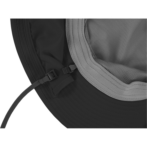 Chapeau de garde forestier 8934 Chill-Its avec prot&egrave;ge-nuque, grand/ T-grand, Noir PB Rental Co. Ltd.
