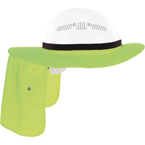 Visi&egrave;re universelle avec protection de la nuque pour casque de s&eacute;curit&eacute; Chill-Its 6661, Lime haute visibilit&eacute; PB Rental Co. Ltd.