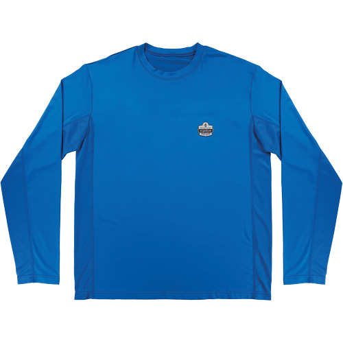 Chemise de refroidissement &agrave; manches longues avec protection solaire et UV Chill-Its 6689, Bleu, Petit PB Rental Co. Ltd.