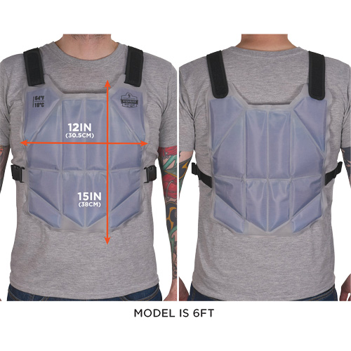 Chill-Its 6210 Phase Change Cooling Vest, One Size, Blue PB Rental Co. Ltd.