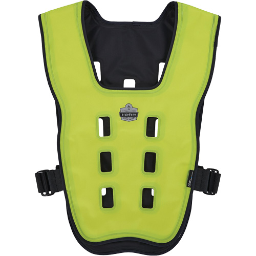 Veste de refroidissement &eacute;vaporatif Chill-Its 6685 avec fermeture &agrave; glissi&egrave;re, Grand/T-Grand, Jaune lime haute visibilit&eacute; PB Rental Co. Ltd.