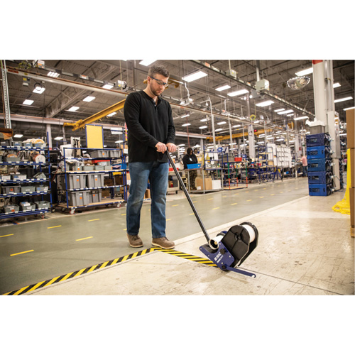 ToughStripe&reg; Max Floor Marking Tape, 2" x 100', Polyester, Black and Yellow PB Rental Co. Ltd.