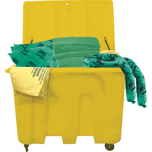 SPC&reg; HazWik&reg; Chemical Truck Spill Kits, Hazmat, Bin, 160 US gal. Absorbancy PB Rental Co. Ltd.