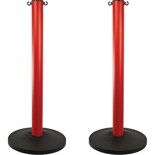 Montant industriel, Hauteur de 37", Rouge PB Rental Co. Ltd.