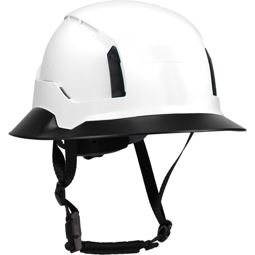 Bordure large compl&egrave;te &agrave; agrafe pour casque d'alpiniste RZRBack, blanc PB Rental Co. Ltd.