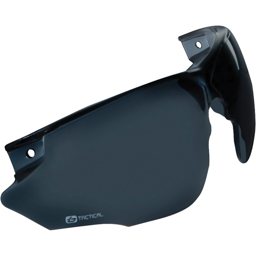 Lentille de rechange pour lunettes de s&eacute;curit&eacute; Combat, Antibu&eacute;e/Anti-&eacute;gratignures, Fum&eacute;e, Combat PB Rental Co. Ltd.