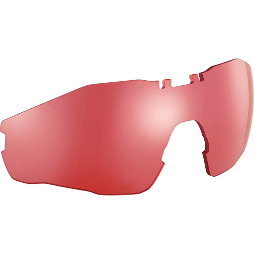 MY6 Safety Glasses Replacement Lens, Anti-Fog/Anti-Scratch, SCT-Vermillion, MY6 PB Rental Co. Ltd.