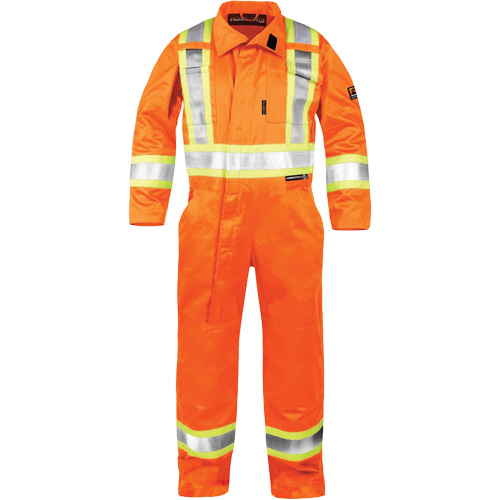 High-Visibility Fire-Resistant Coveralls, Size 4X-Large, Orange PB Rental Co. Ltd.