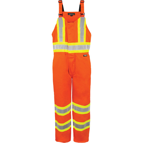 Salopette non doubl&eacute;e haute visibilit&eacute;, Grand, Orange haute visibilit&eacute; PB Rental Co. Ltd.
