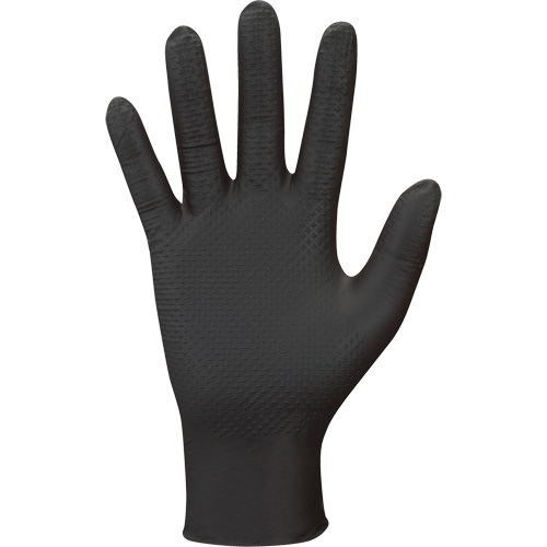 709B PyraGrip Disposable Gloves, 8/Medium, Nitrile, 8-mil, Powder-Free, Black PB Rental Co. Ltd.