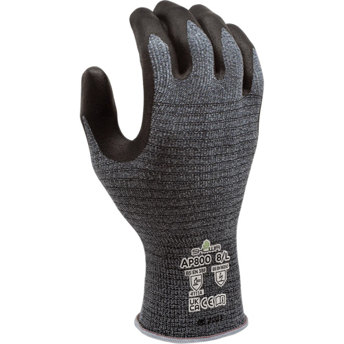 Gants AP800 ESD, 6/Petit, R&ecirc;vetement Nitrile micromousse, Calibre 13, Enveloppe en Polyester PB Rental Co. Ltd.
