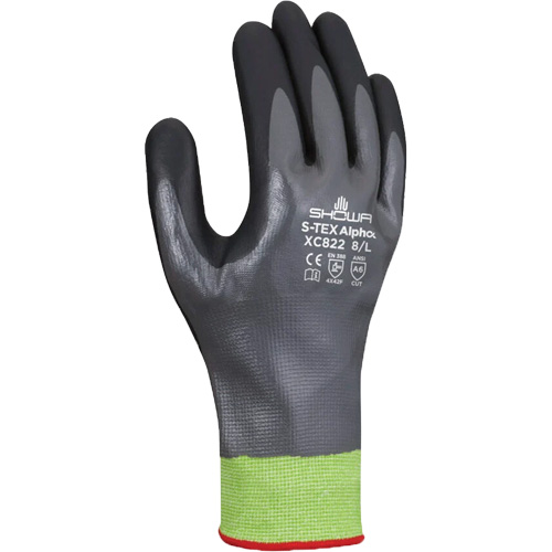 S-TEX Alpha XC822 Cut-Resistant Gloves, Size X-Large/9, 18 Gauge, Nitrile Coated, Tungsten Shell, ASTM ANSI Level A6 PB Rental Co. Ltd.