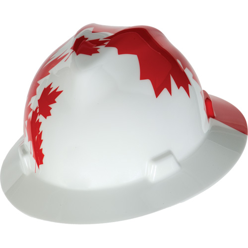 Casque de protection V-Gard &agrave; fentes s&eacute;rie Canadian Freedom, Suspension Rochet, Non ventil&eacute; PB Rental Co. Ltd.