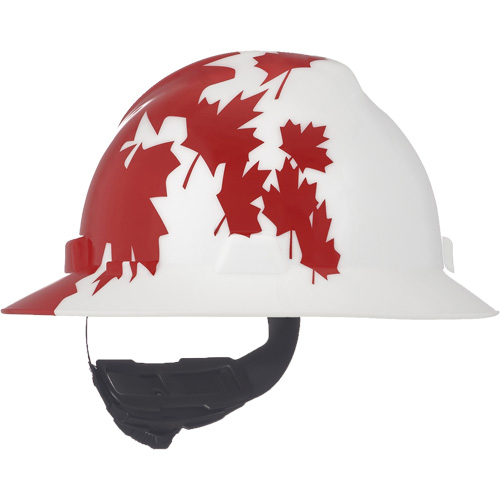 Casque de protection V-Gard &agrave; fentes s&eacute;rie Canadian Freedom, Suspension Rochet, Non ventil&eacute; PB Rental Co. Ltd.