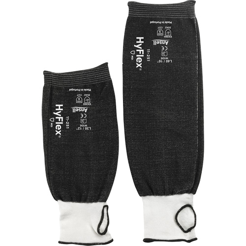 HyFlex 11-251 Extra Wide Protective Sleeve, Intercept, 18", ASTM ANSI Level A3, Black PB Rental Co. Ltd.