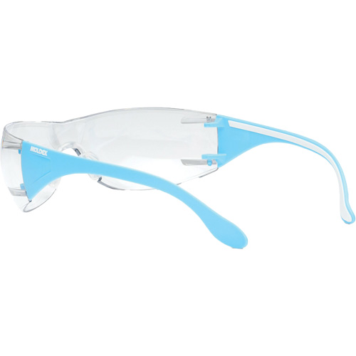 Lunettes de s&eacute;curit&eacute; bleu/blanc Adapt Lite, Lentille Transparent, Antibu&eacute;e/Anti-&eacute;gratignures, ANSI Z87+/R&eacute;pond ou surpasse la norme CSA Z94.3 PB Rental Co. Ltd.