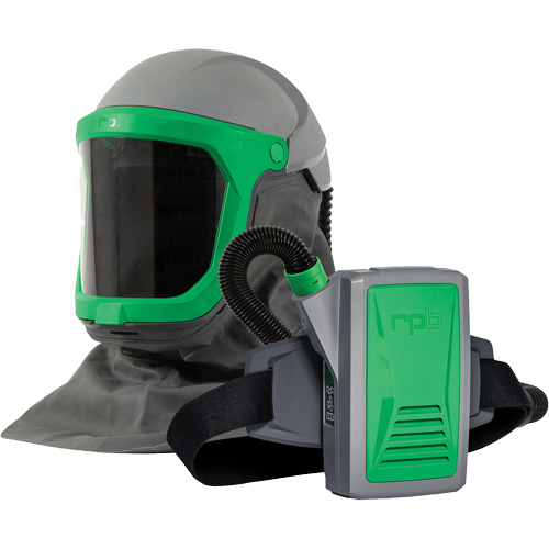 APR motoris&eacute; Z-Link avec cape &agrave; l'&eacute;paule Zytec FR, Respirateur &agrave; masque/Masque de soudage PB Rental Co. Ltd.