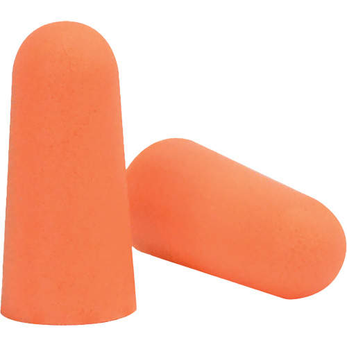 Bouchons d'oreilles coniques jetables en mousse de PU orange SEALTEC33, Vrac - Boîte PB Rental Co. Ltd.