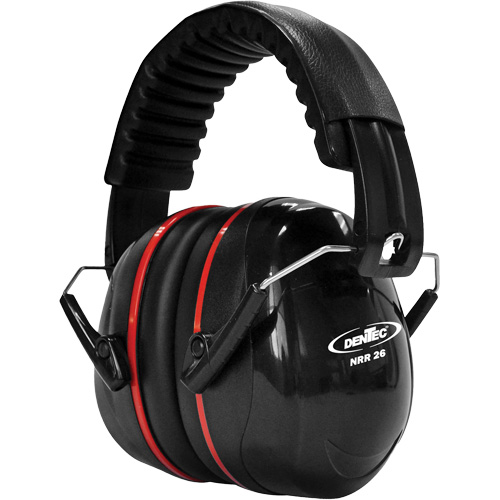 Cache-oreille SEALTEC de s&eacute;rie 500 avec bras doubles en acier inoxydable, Bandeau repliable, 26 dB NRR dB PB Rental Co. Ltd.