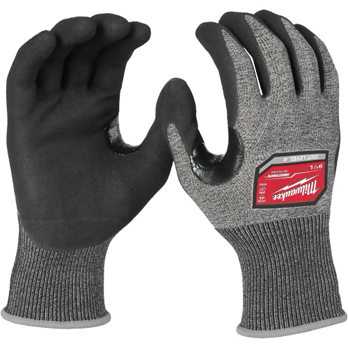 Gants haute dext&eacute;rit&eacute; r&eacute;sistants &agrave; la coupe, Taille 2T-Grand, Calibre 18, Rev&ecirc;tement Nitrile, Enveloppe en Poly&eacute;thyl&egrave;ne, ANSI/ISEA 105 niveau 4/EN 388 niveau D PB Rental Co. Ltd.
