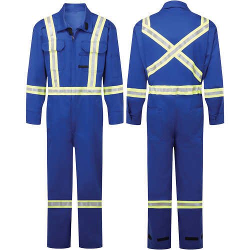 Avenger 9 oz FR Coveralls, Style 109, Men's, Royal Blue, Size 50 (Tall) PB Rental Co. Ltd.