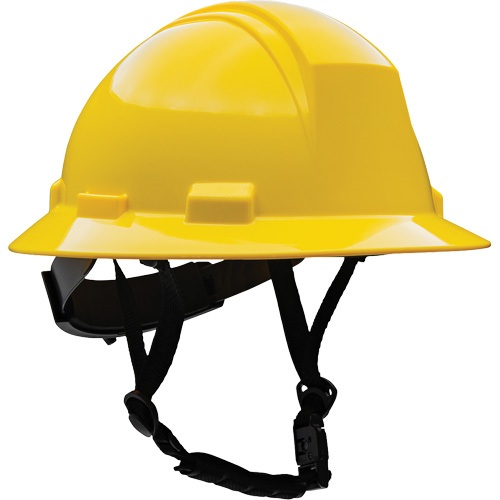 Casque de s&eacute;curit&eacute; &agrave; bord complet Kilimanjaro avec coque en PEHD, R&eacute;pond aux normes CSA type 2, Suspension Rochet, Non ventil&eacute; PB Rental Co. Ltd.