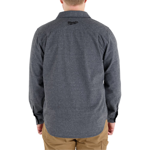 Chemise en flanelle GRIDIRON, Hommes, Grand, Gris PB Rental Co. Ltd.
